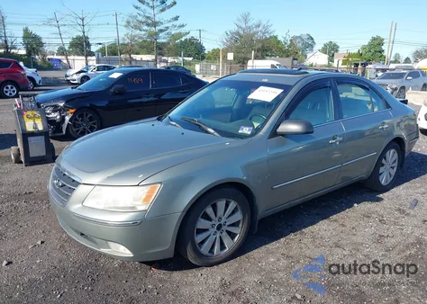 2009 Hyundai Sonata Limited V6 from USA, damaged, VIN 5NPEU46F09H540395